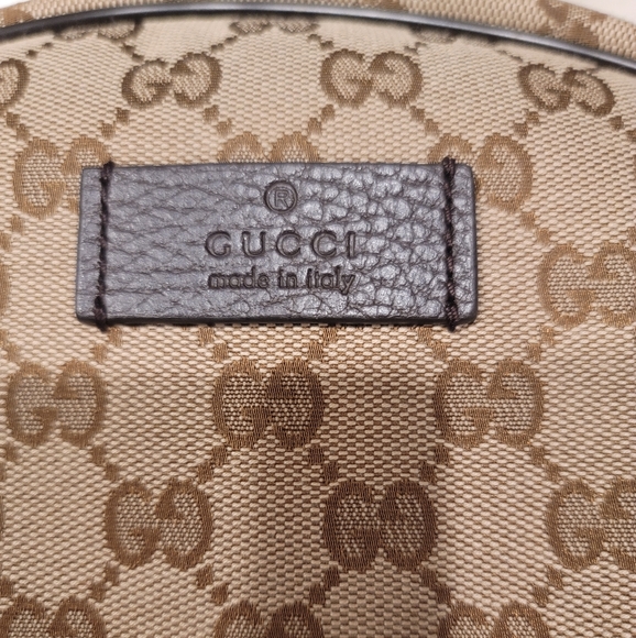 NEW GUCCI logo unisex Medium backpack - Picture 5 of 10